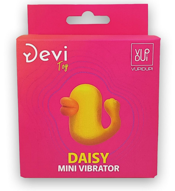 Мини-вибратор в форме уточки Mini Vibrator Daisy